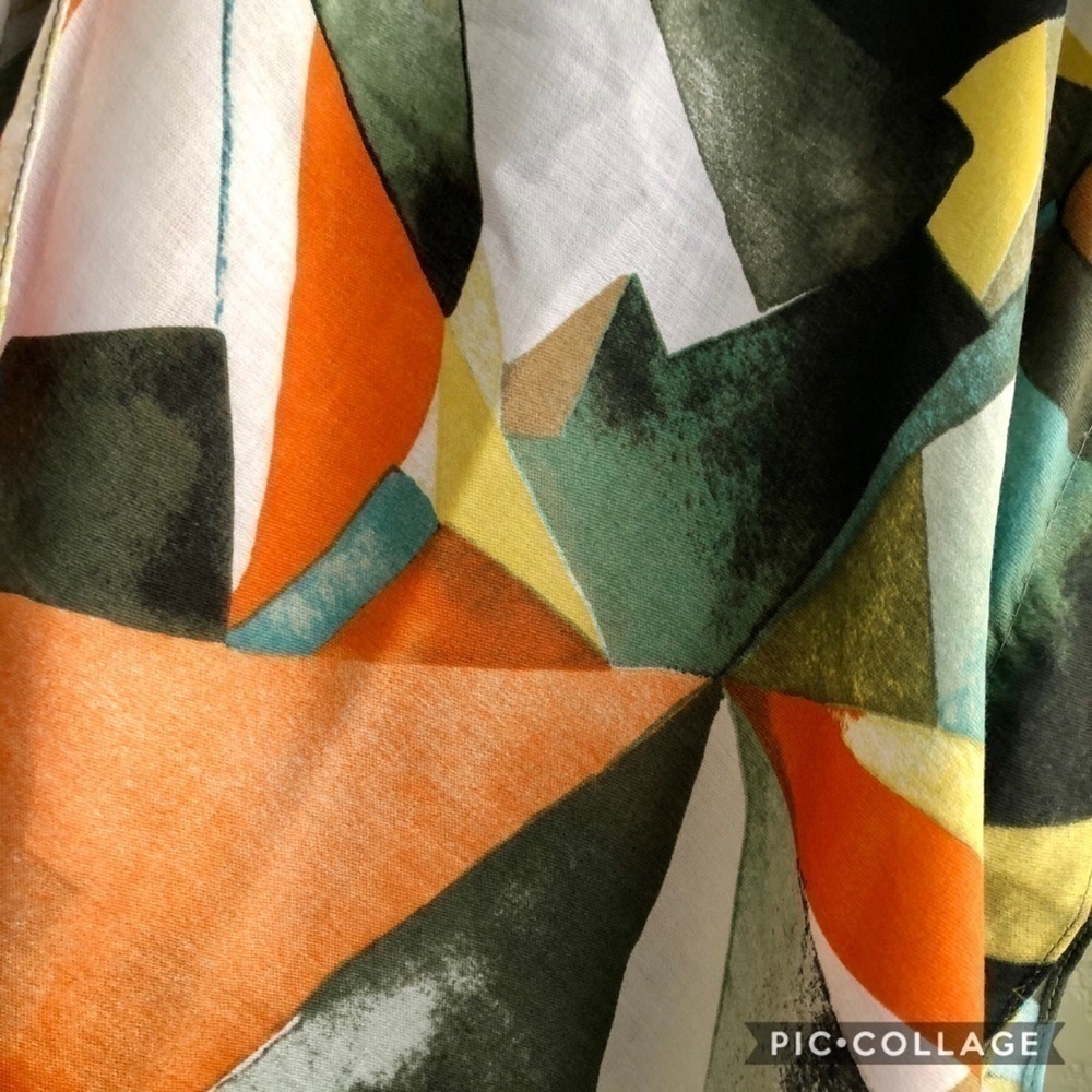 HP! 🎉🎉🎉Colorful Abstract Print Kimono - Picture 3 of 3
